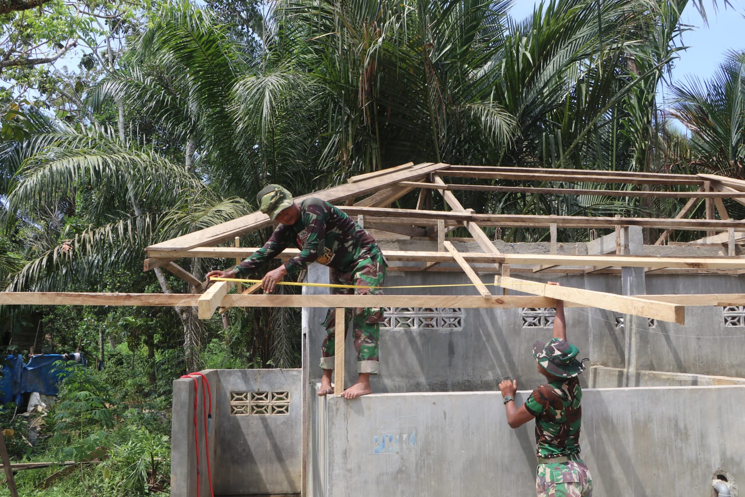 Satgas TMMD Ke-128 Kodim 0104/Aceh Timur Tunjukkan Progres Nyata, Percepat Pembangunan Infrastruktur dan Tingkatkan Kesejahteraan Warga