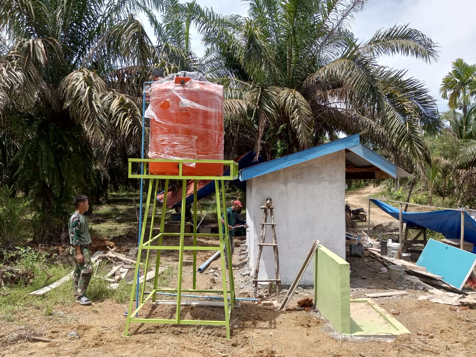 Satgas TMMD Reguler Ke-128 Kodim 0117/Aceh Tamiang Terus Kebut Pembangunan Infrastruktur Demi Kesejahteraan Masyarakat
